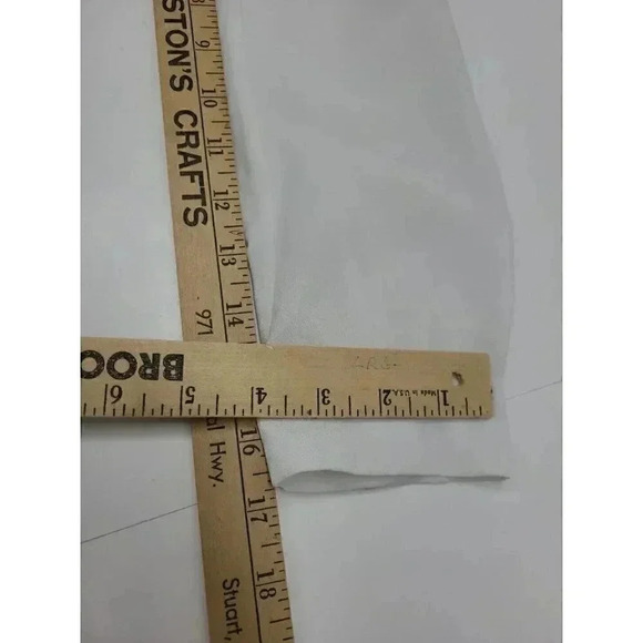 J. Crew Blouse Women's Size Small Long Sleeve 1/4 Button Down Floral Design - Picture 6 of 7